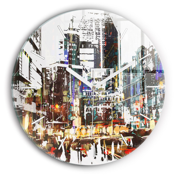 Orologio rotondo Città di New York