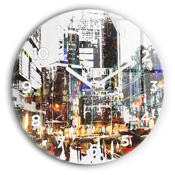 Orologio rotondo Città di New York