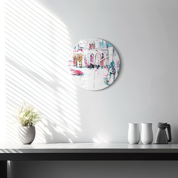 Orologio rotondo L'elemento della femminilità