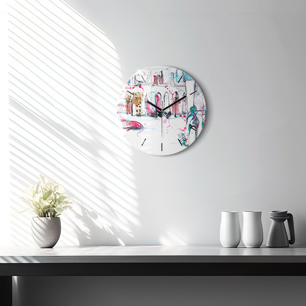 Orologio rotondo L'elemento della femminilità