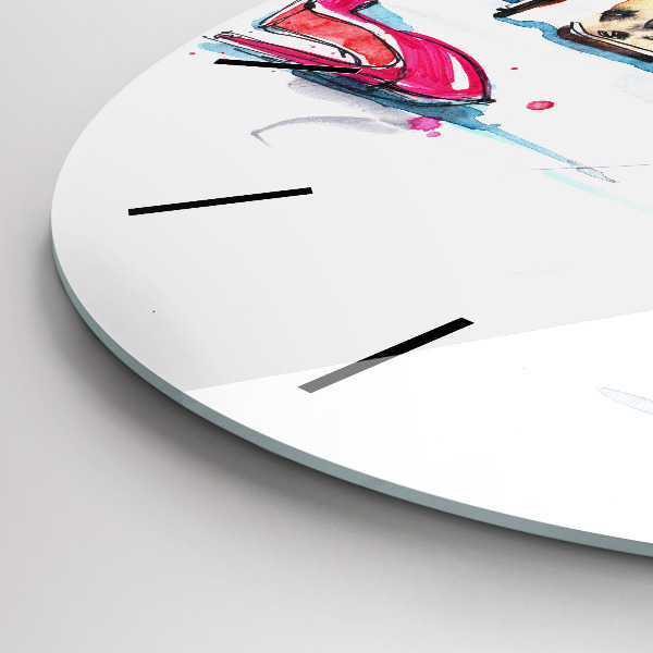 Orologio rotondo L'elemento della femminilità