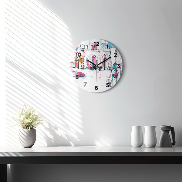 Orologio rotondo L'elemento della femminilità