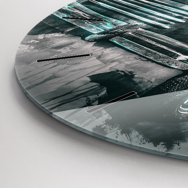 Orologio rotondo Auto della vecchia scuola