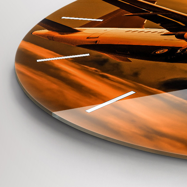 Orologio rotondo Viaggiare in aereo