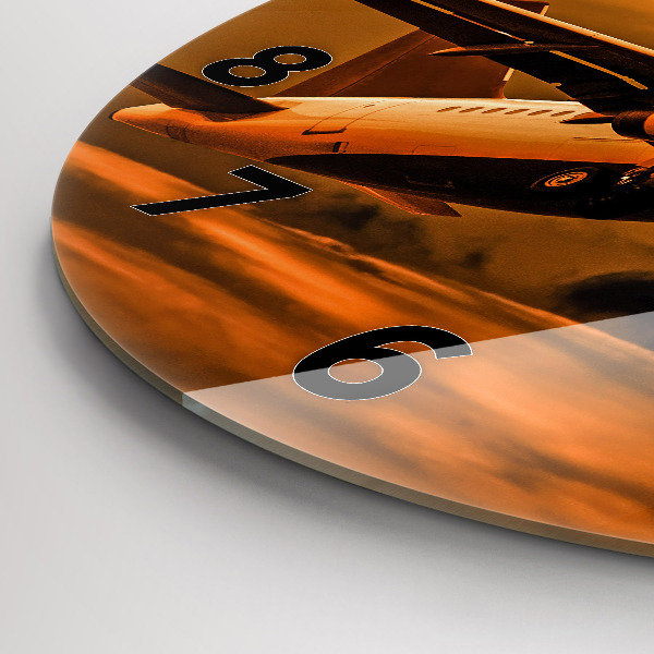 Orologio rotondo Viaggiare in aereo