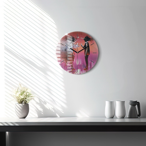 Orologio rotondo Cyberspazio