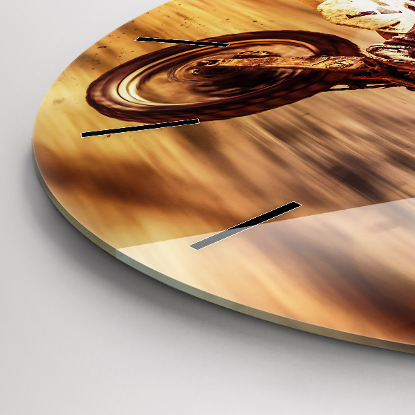 Orologio rotondo Motocross Enduro