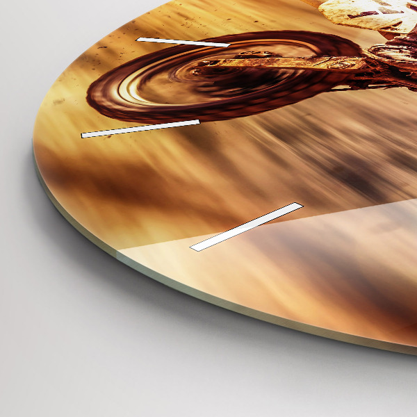 Orologio rotondo Motocross Enduro