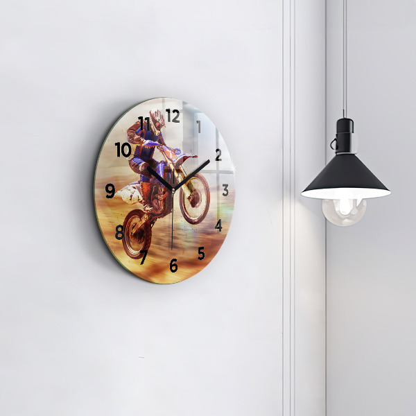 Orologio rotondo Motocross Enduro