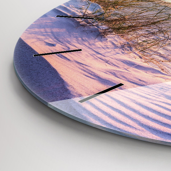 Orologio rotondo Mare soleggiato polacco