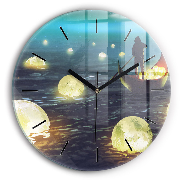 Orologio rotondo Astrazione