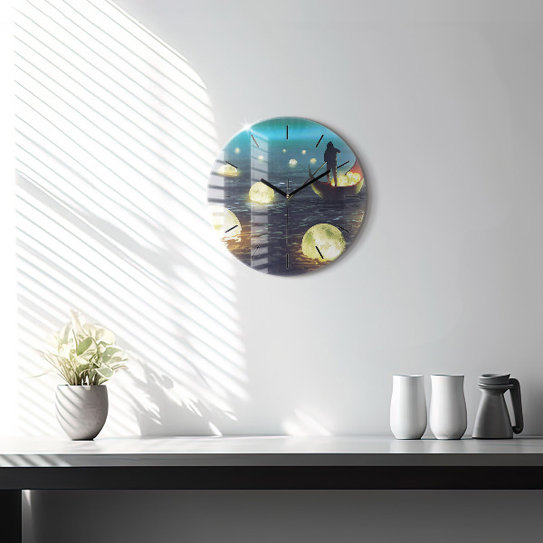 Orologio rotondo Astrazione