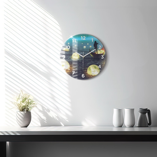 Orologio rotondo Astrazione