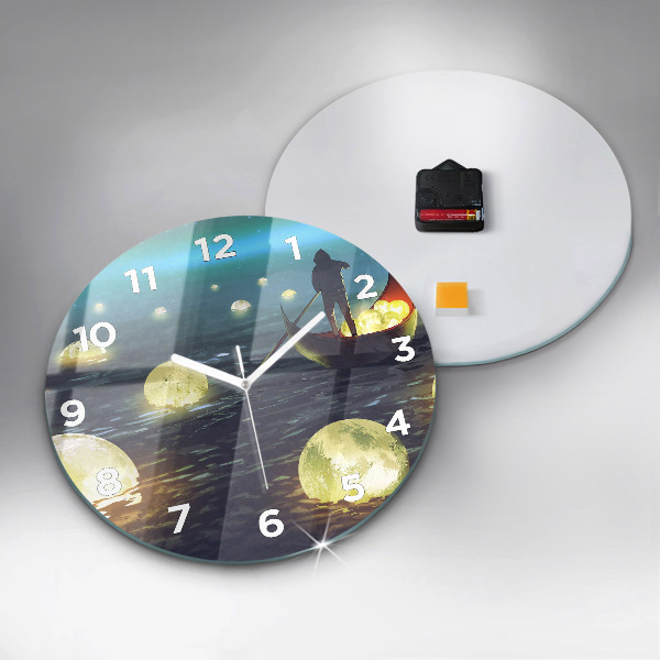 Orologio rotondo Astrazione