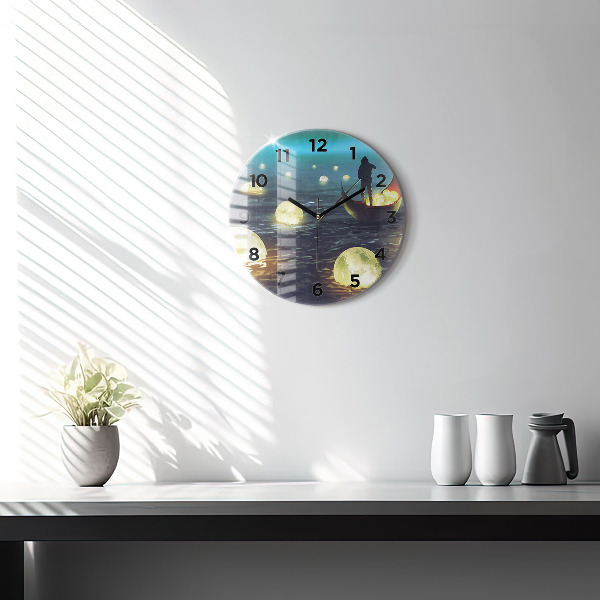 Orologio rotondo Astrazione
