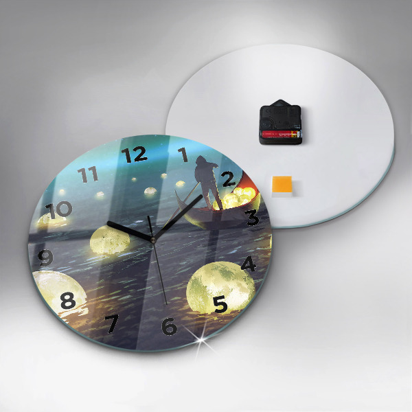 Orologio rotondo Astrazione