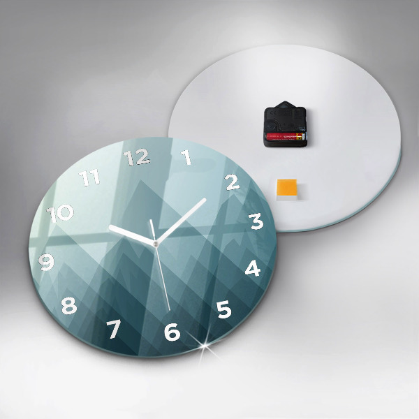 Orologio rotondo Figure geometriche