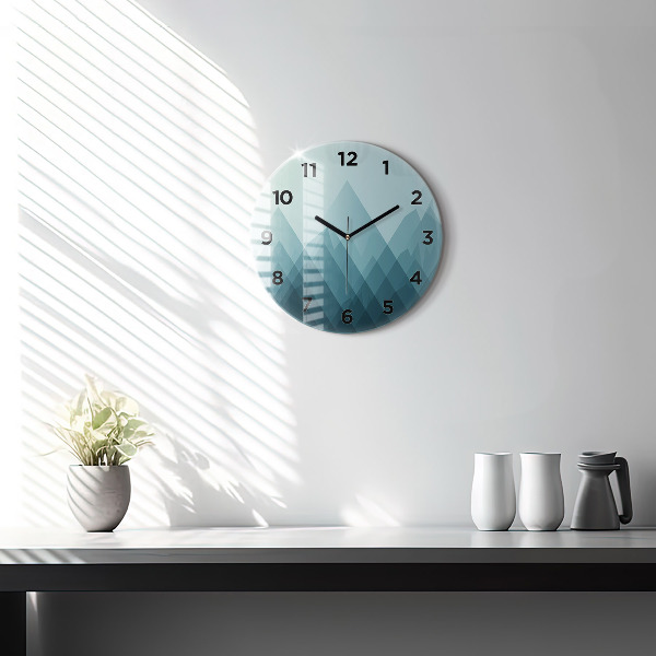 Orologio rotondo Figure geometriche