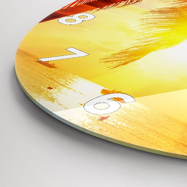 Orologio rotondo Vacanze Riposo