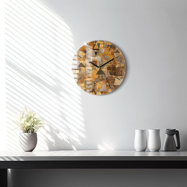 Orologio rotondo Forme geometriche