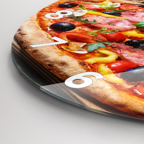 Orologio rotondo Il cuore culinario d'Italia