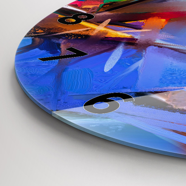 Orologio rotondo Paesaggio marino