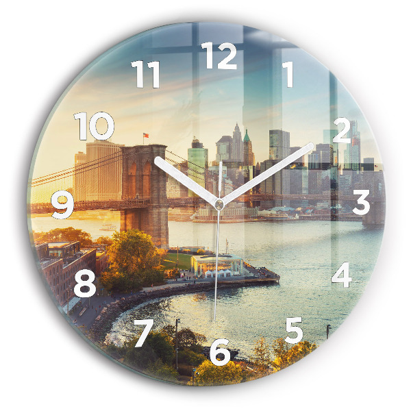 Orologio rotondo New York Manhattan