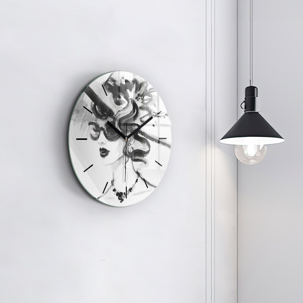 Orologio rotondo Donna alla moda
