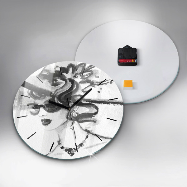 Orologio rotondo Donna alla moda