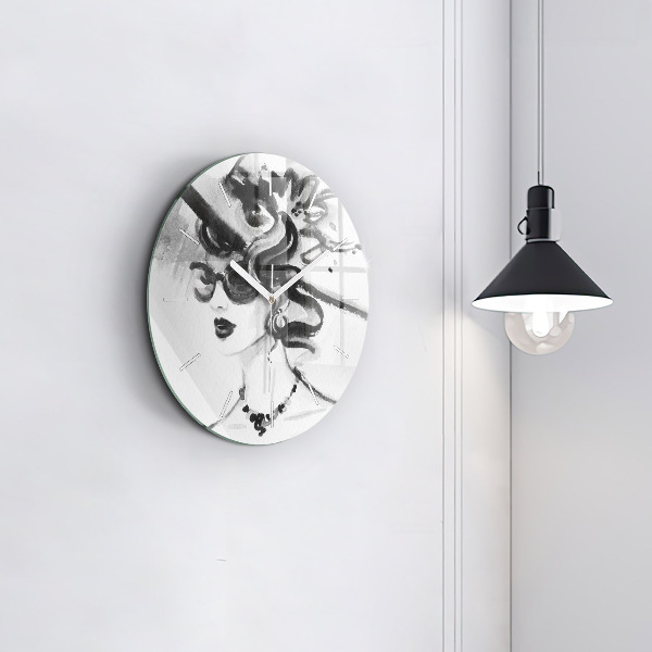 Orologio rotondo Donna alla moda