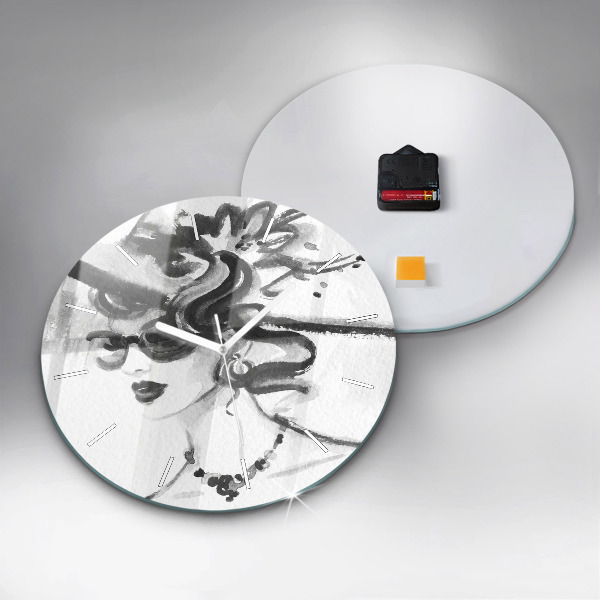 Orologio rotondo Donna alla moda