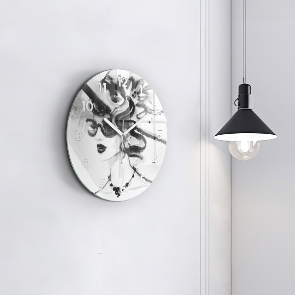 Orologio rotondo Donna alla moda