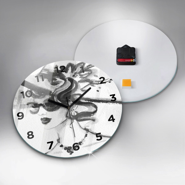 Orologio rotondo Donna alla moda