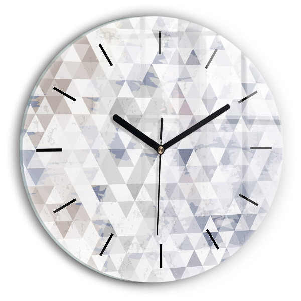 Orologio rotondo Motivo geometrico