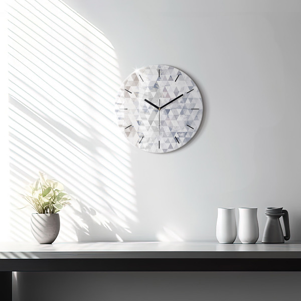 Orologio rotondo Motivo geometrico