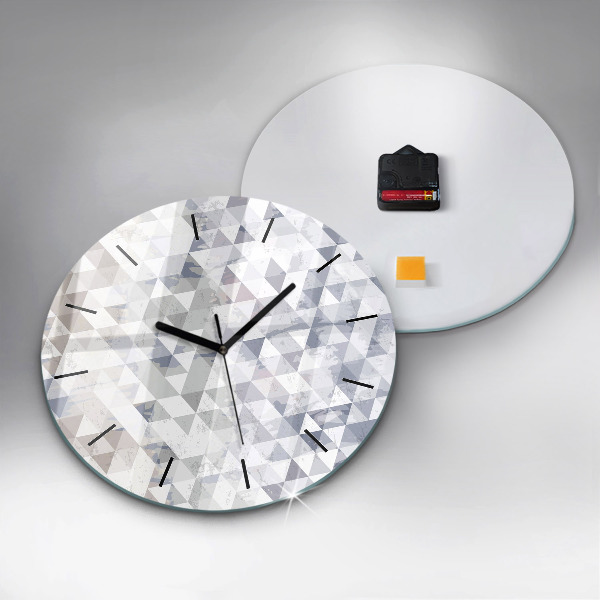 Orologio rotondo Motivo geometrico