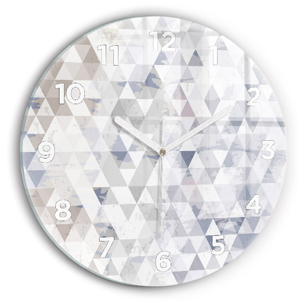 Orologio rotondo Motivo geometrico