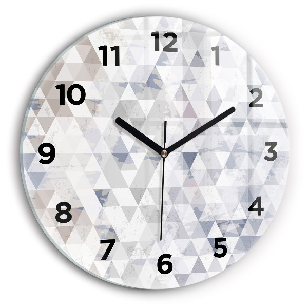 Orologio rotondo Motivo geometrico