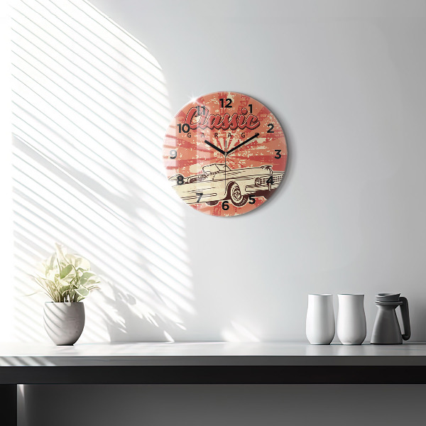 Orologio rotondo Auto d'epoca retrò