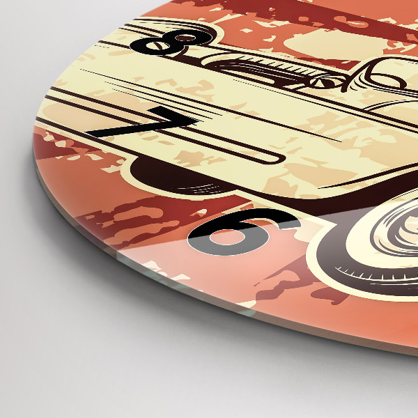 Orologio rotondo Auto d'epoca retrò