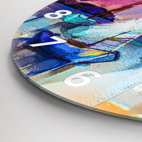 Orologio rotondo Paesaggio marino