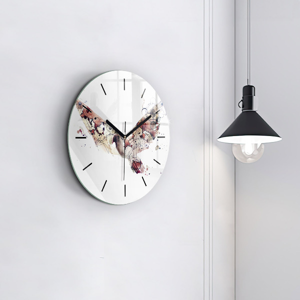 Orologio rotondo Vista astratta