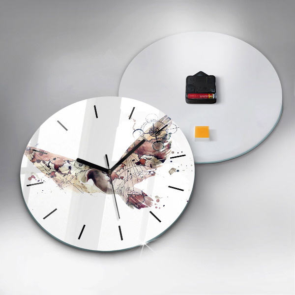 Orologio rotondo Vista astratta