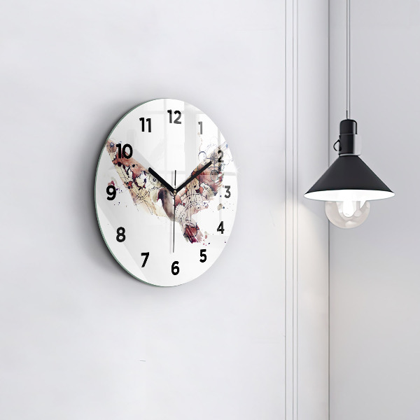 Orologio rotondo Vista astratta