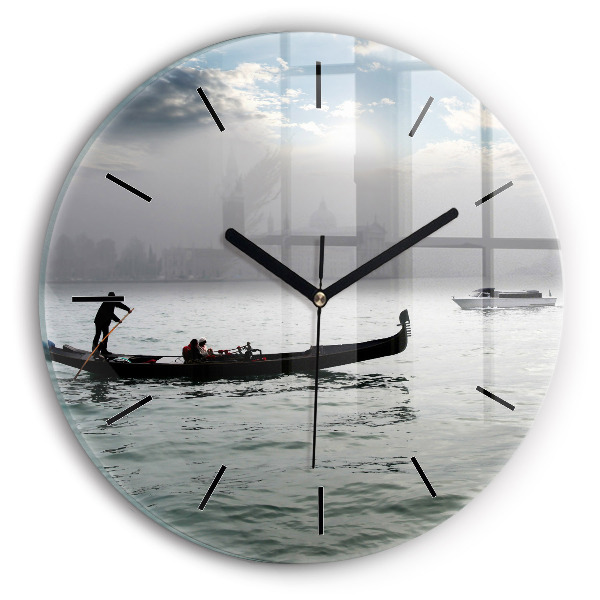 Orologio rotondo Gondola a Venezia
