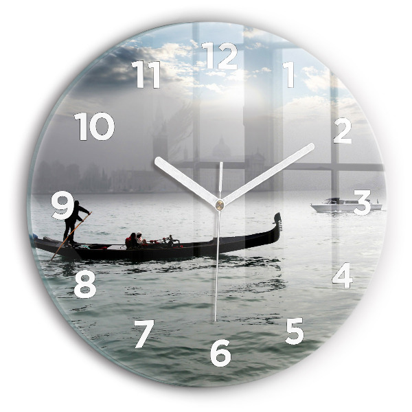 Orologio rotondo Gondola a Venezia