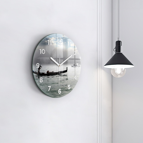 Orologio rotondo Gondola a Venezia