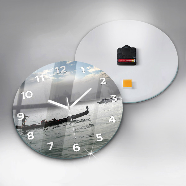 Orologio rotondo Gondola a Venezia