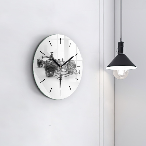 Orologio rotondo Progettazione di auto di F1