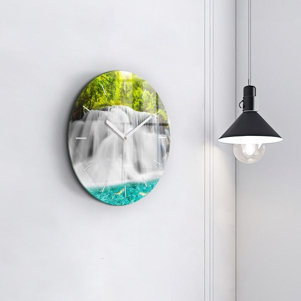 Orologio rotondo Cascata in Thailandia